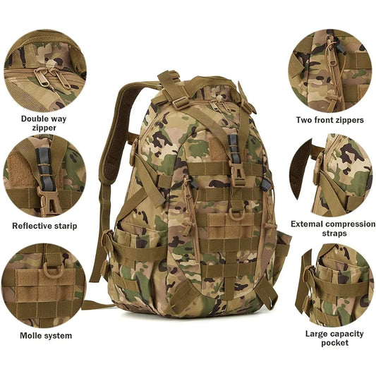 40L Tactical Backpack